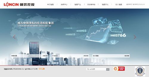隆鑫控股集團網(wǎng)站建設(shè)